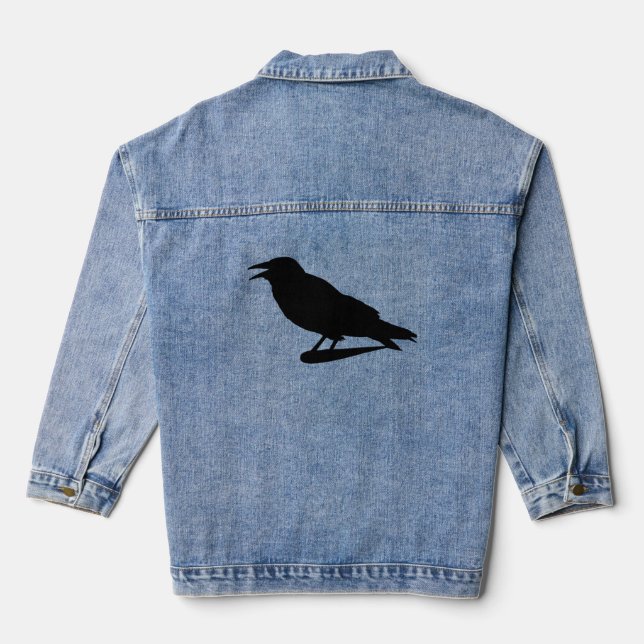 Chaqueta Vaquera CROW Denim Jacket (Reverso )