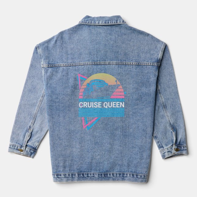Chaqueta Vaquera Cruise Queen Queen Queen Cruise Retro (Reverso )
