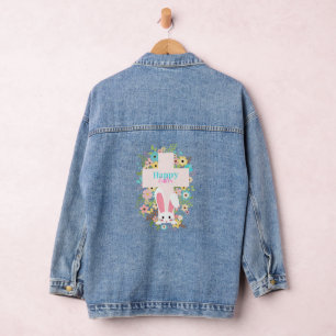 Chaqueta Vaquera Cruz de Pascua con conejo