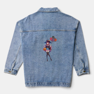 Chaqueta Vaquera Cute Anime Halloween Witch