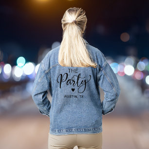 Chaqueta Vaquera Cute Austin Bachelorette