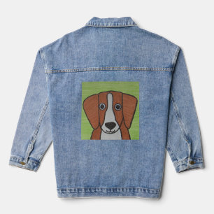 Chaqueta Vaquera Cute Beagle Denim Jacket
