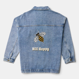 Chaqueta Vaquera Cute Bumblebee Bee Feliz Inspirador