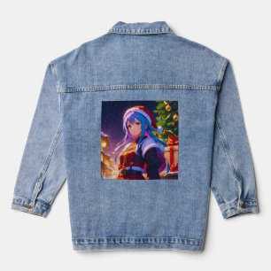 Chaqueta Vaquera Cute Winter Anime Chica Denim Jacket