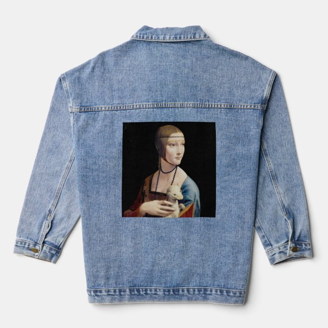 Chaqueta Vaquera Dama con armiño (Reverso )