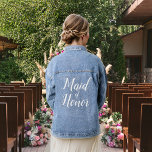 Chaqueta Vaquera Dama de honor<br><div class="desc">Chaqueta vaquera Bride impresionante. ¡Perfecta para la foto con el grupo de la novia!</div>