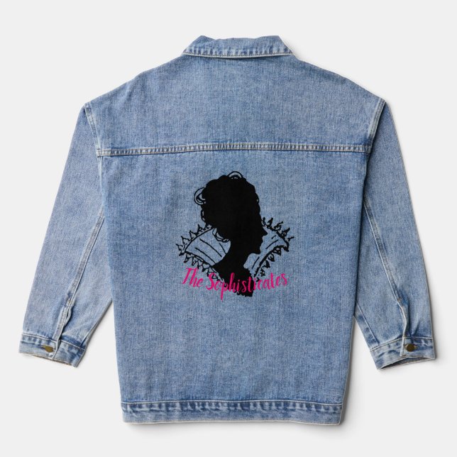 Chaqueta Vaquera Dama Sofisticada Vintage (Reverso )