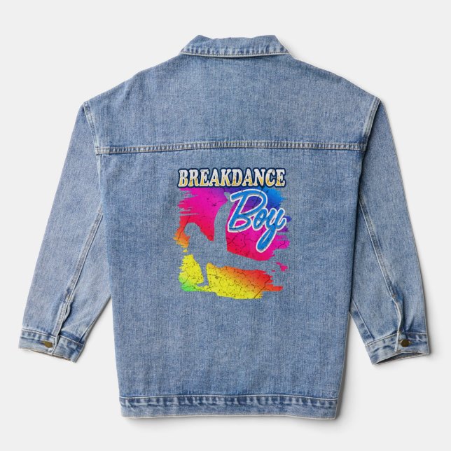 Chaqueta Vaquera Dance Dancing Breakdance Boy 8 (Reverso )