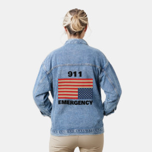 Chaqueta vaquera de emergencia 911