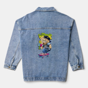 Chaqueta vaquera de mujer (chaqueta de mezclilla) 