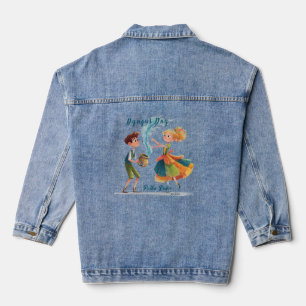 Chaqueta vaquera de mujer para Dyngus Day