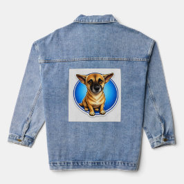 Chaqueta Vaquera de Perro con Ojos de Cachorro Ino