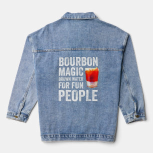 Chaqueta Vaquera Definición De Borbón Agua Marrón Mágica Para Diver