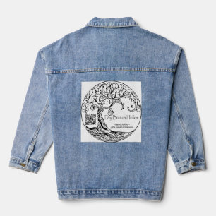 Chaqueta Vaquera Denim Blue Jean Jacket Dry Branch Hollow