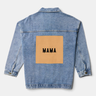 Chaqueta Vaquera Denim Jacket 2024 para Mama