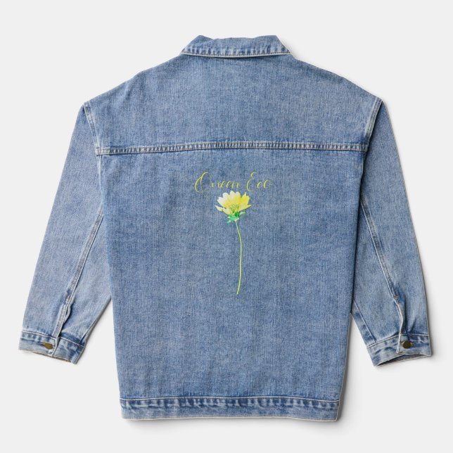 Chaqueta Vaquera Denim Jacket ART Y DISEÑO (Reverso )