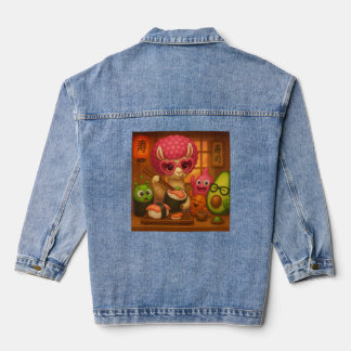 Chaqueta Vaquera Denim Jacket Caos Pop