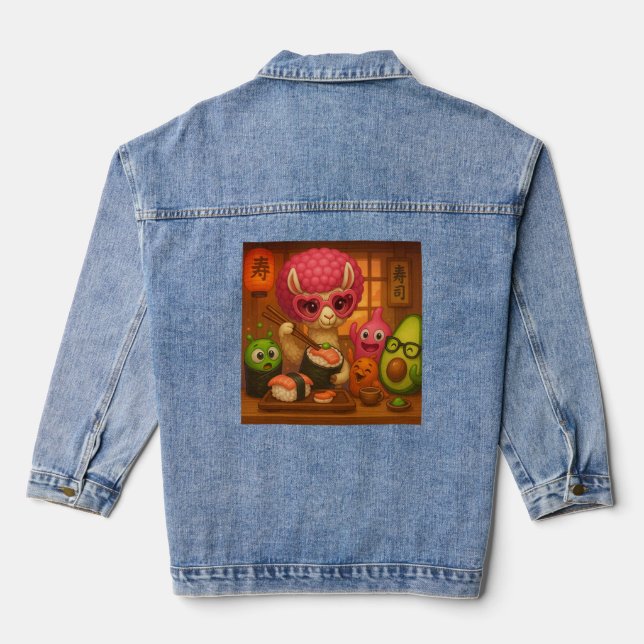 Chaqueta Vaquera Denim Jacket Caos Pop  (Reverso )