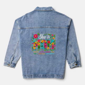 Chaqueta Vaquera Denim Jacket con ella es mamá