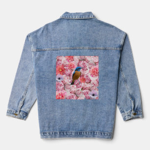 Chaqueta Vaquera Denim Jacket con flores
