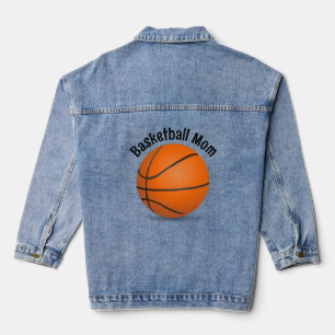 Chaqueta Vaquera Denim Jacket de diseño de baloncesto
