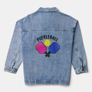 Chaqueta Vaquera Denim Jacket de diseño de bolas de póquer