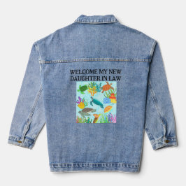 Chaqueta Vaquera Denim Jacket de hija política personalizada