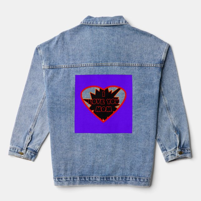 Chaqueta Vaquera Denim Jacket de jGibney The MUSEUM Zazzle (Reverso )