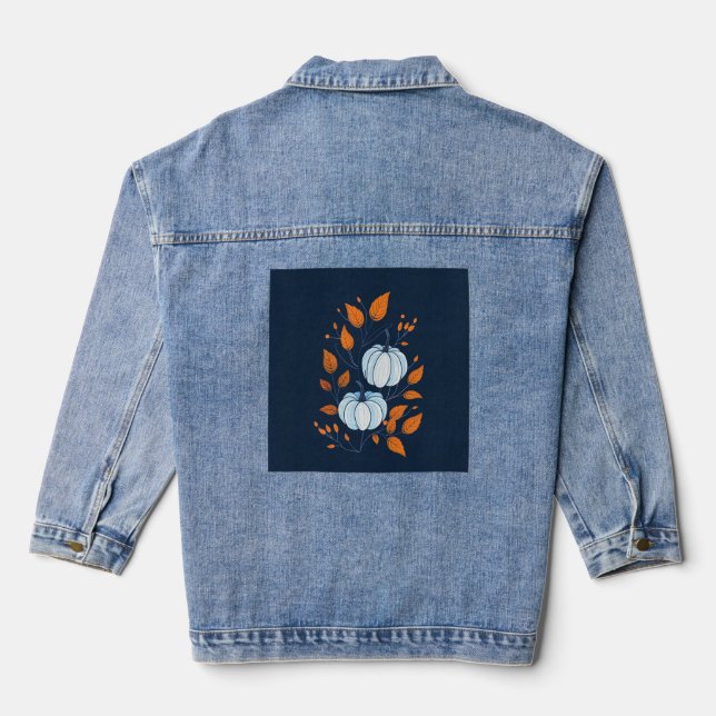 Chaqueta Vaquera Denim Jacket de moda femenina (Reverso )