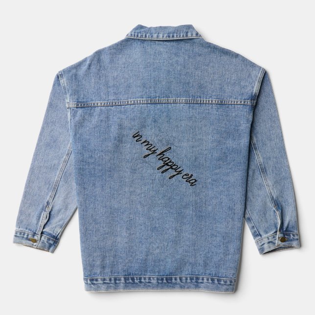 Chaqueta Vaquera Denim Jacket - era feliz (Reverso )