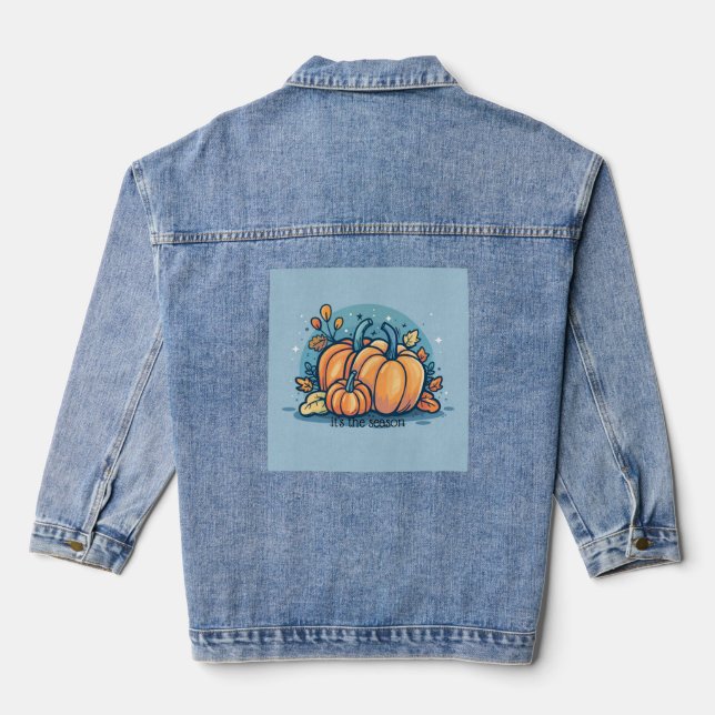 Chaqueta Vaquera Denim Jacket - Es la temporada (Reverso )