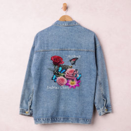 Chaqueta Vaquera Denim Jacket femenino personalizado