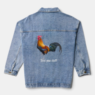 Chaqueta Vaquera Denim Jacket, galardonado de moda ventilado