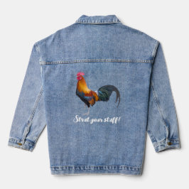 Chaqueta Vaquera Denim Jacket, galardonado de moda ventilado