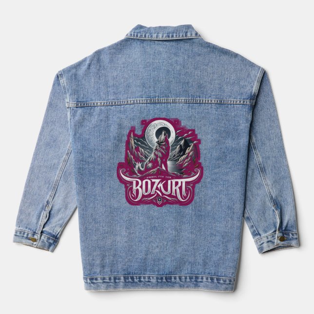 Chaqueta Vaquera Denim Jacket Jean Jacket esta personalizado (Reverso )