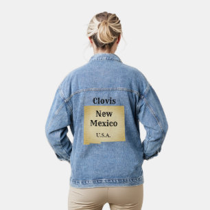 Chaqueta Vaquera Denim Jacket - Nuevo Mapa del Estado de México