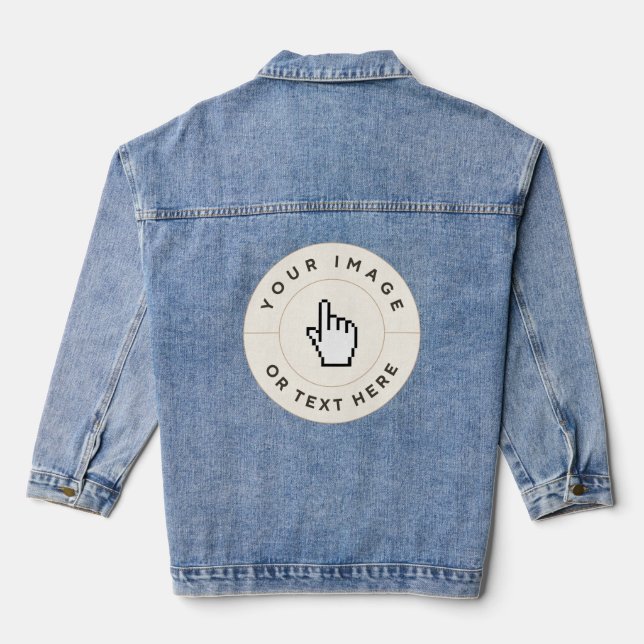 Chaqueta Vaquera Denim Jacket - Personalizado (añadir imagen/texto) (Reverso )