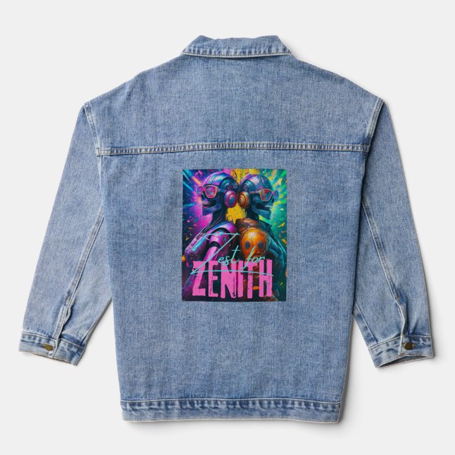 Chaqueta Vaquera Denim Jacket-ROBO-Zest para Zenith: Imparable (Reverso )