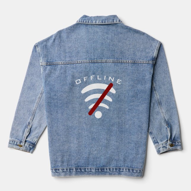 Chaqueta Vaquera Denim Jacket sin conexión (Reverso )