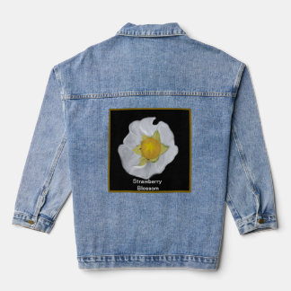 Chaqueta Vaquera Denim Jacket Strawberry Blossom