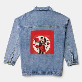 Chaqueta Vaquera Denim Jacket with romantic design 