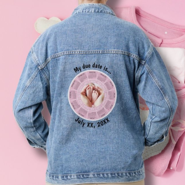 Chaqueta Vaquera Denim Jean Jacket Embarazo Fecha de vencimiento (Subido por el creador)