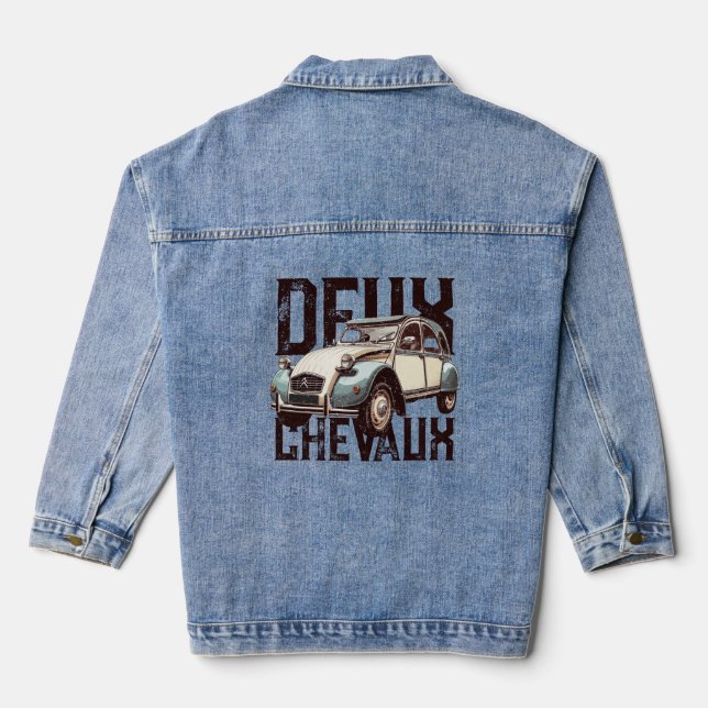 Chaqueta Vaquera Deux Chevaux (Reverso )