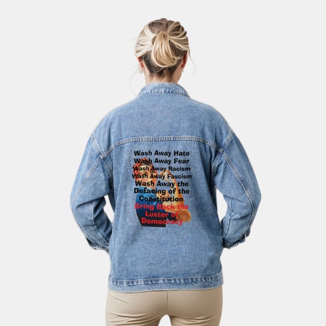 Chaqueta Vaquera Devolver la democracia Denim Jacket (Modelo)