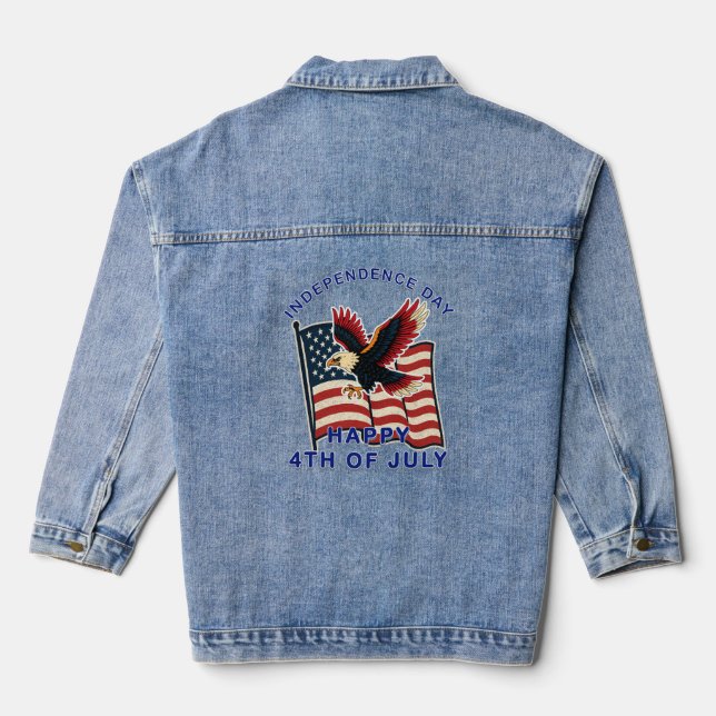 Chaqueta Vaquera Día de la Independencia (Reverso )