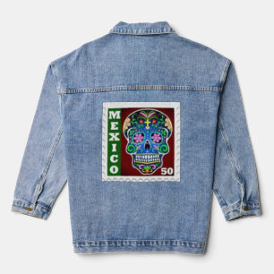 Chaqueta Vaquera Día de los Muertos