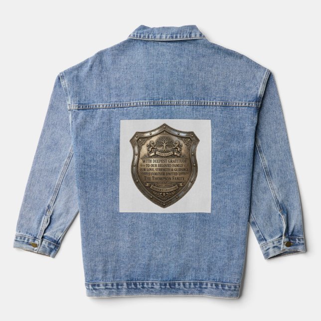 Chaqueta Vaquera Día del Padre (Reverso )