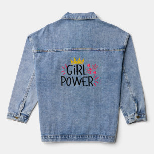 Chaqueta Vaquera Día Internacional de la Mujer Poder Femenino