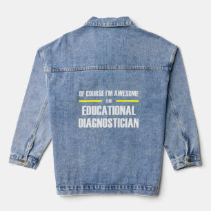Chaqueta Vaquera Diagnóstico educativo asombroso
