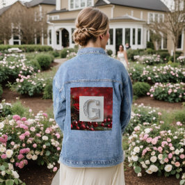 Chaqueta Vaquera Diseñador de navidades Denim Jacket